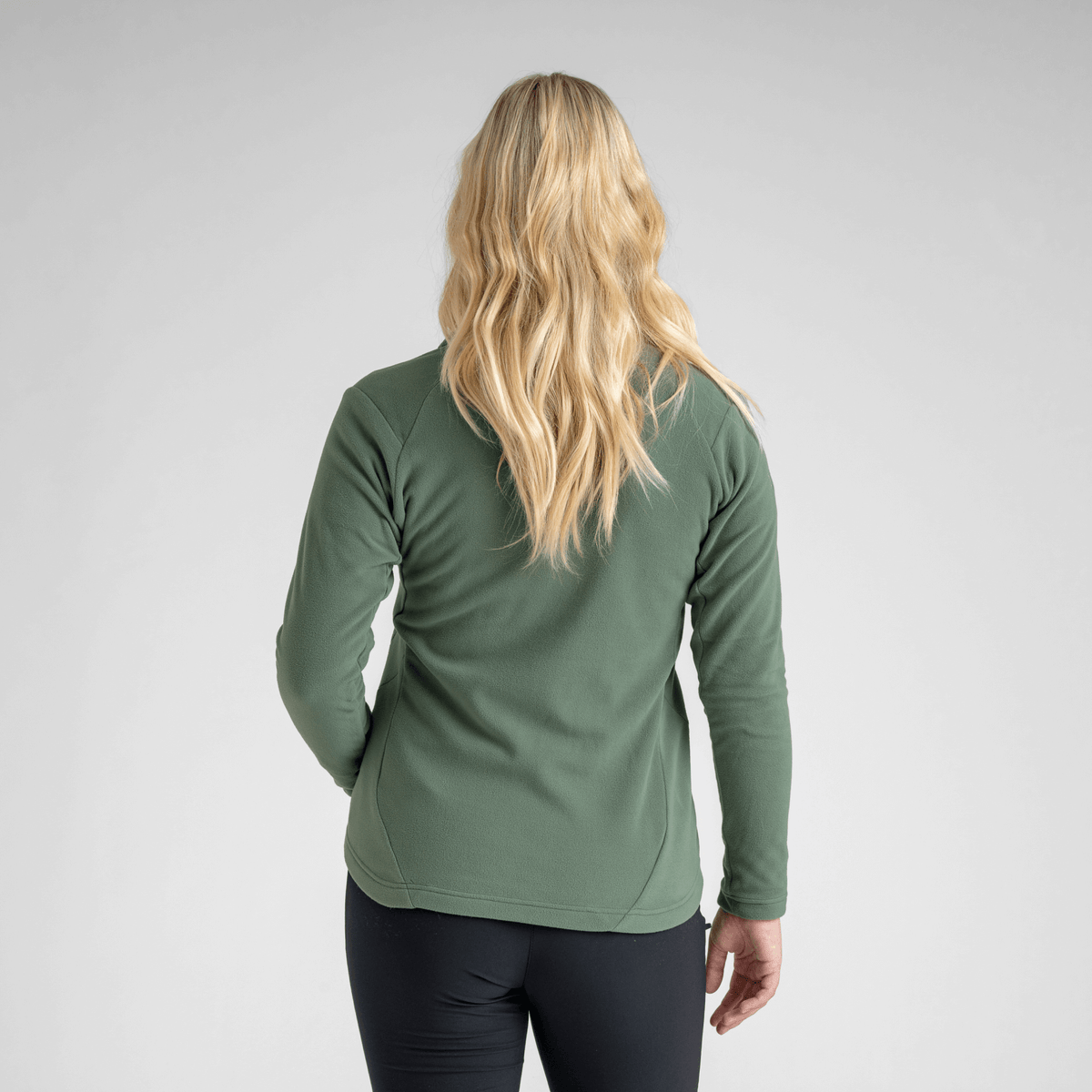 Auro Women's Fleece Zip Top — Lilac Ash