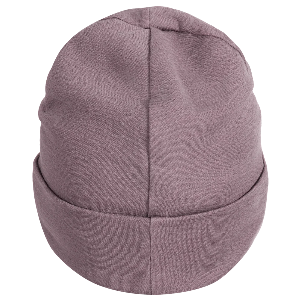 Hejma Merino Slouchy Beanie — Grape Mauve
