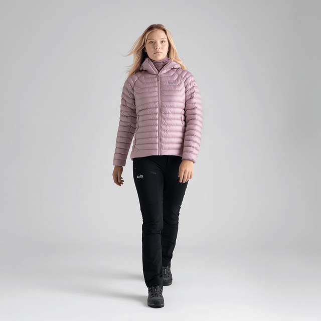Nubaro Women's Insulated Hooded Jacket — Lila Haze