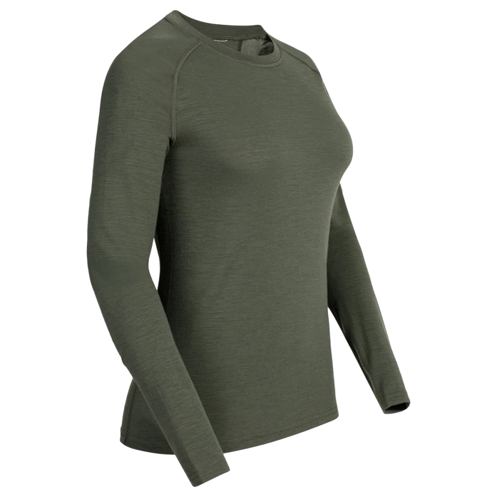 Senti Women's Merino Longsleeve — Thyme Green