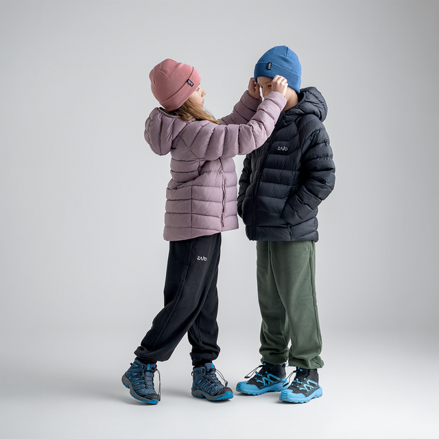 Stilo Kid's Urban Merino Beanie — Tea Rose