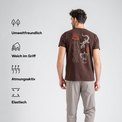 Arbo Men's Organic Cotton T-shirt — White Element