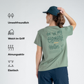 Arbo Women's Organic Cotton T-shirt — White Element