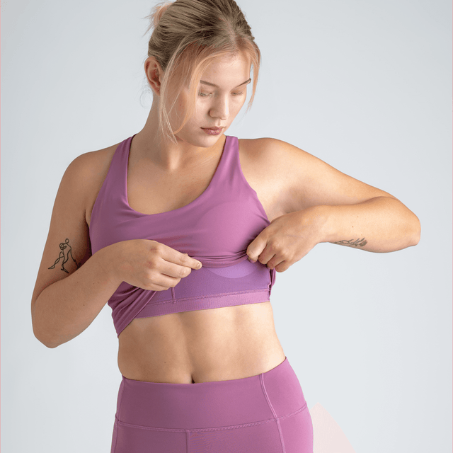 Fluo Women's Bra Top — Black