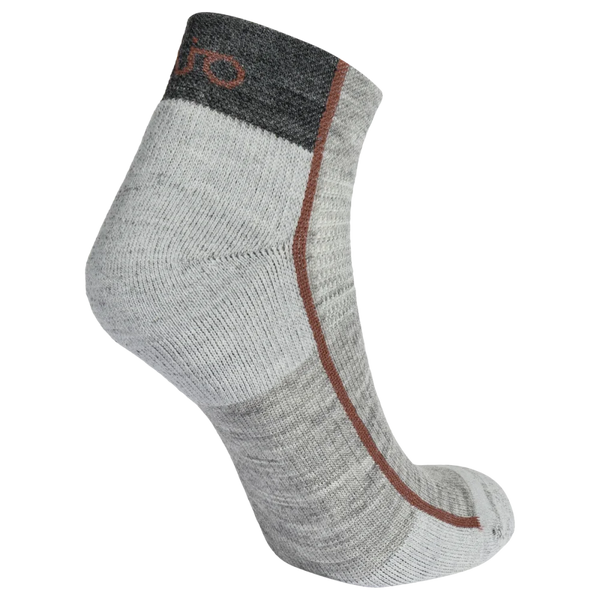 Hejma Merino Low Socks — Dove Grey