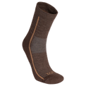 Hejma Merino Mid Socks — Cocoa Brown