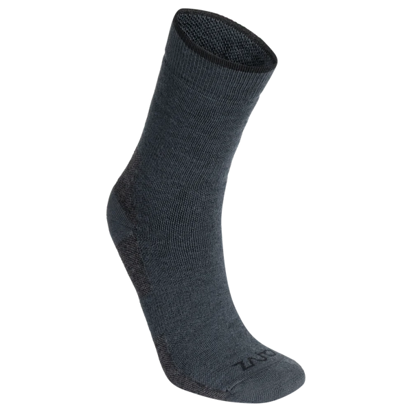Kovri Merino High Socks — Grey Navy