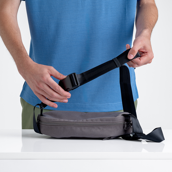 Monda Crossbody Bag — Falcon Grey