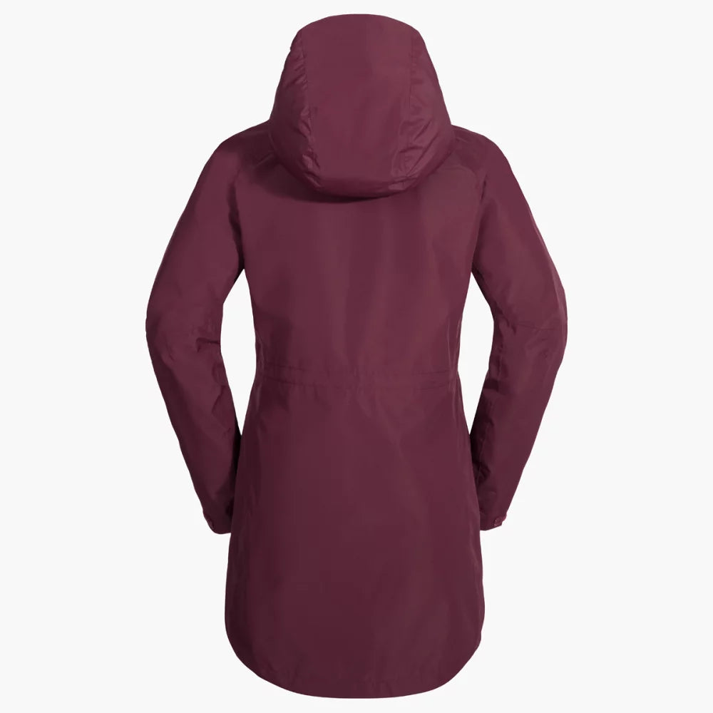 Nevada W Coat — Burgundy