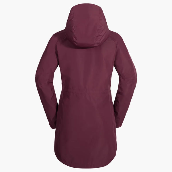 Nevada W Coat — Burgundy