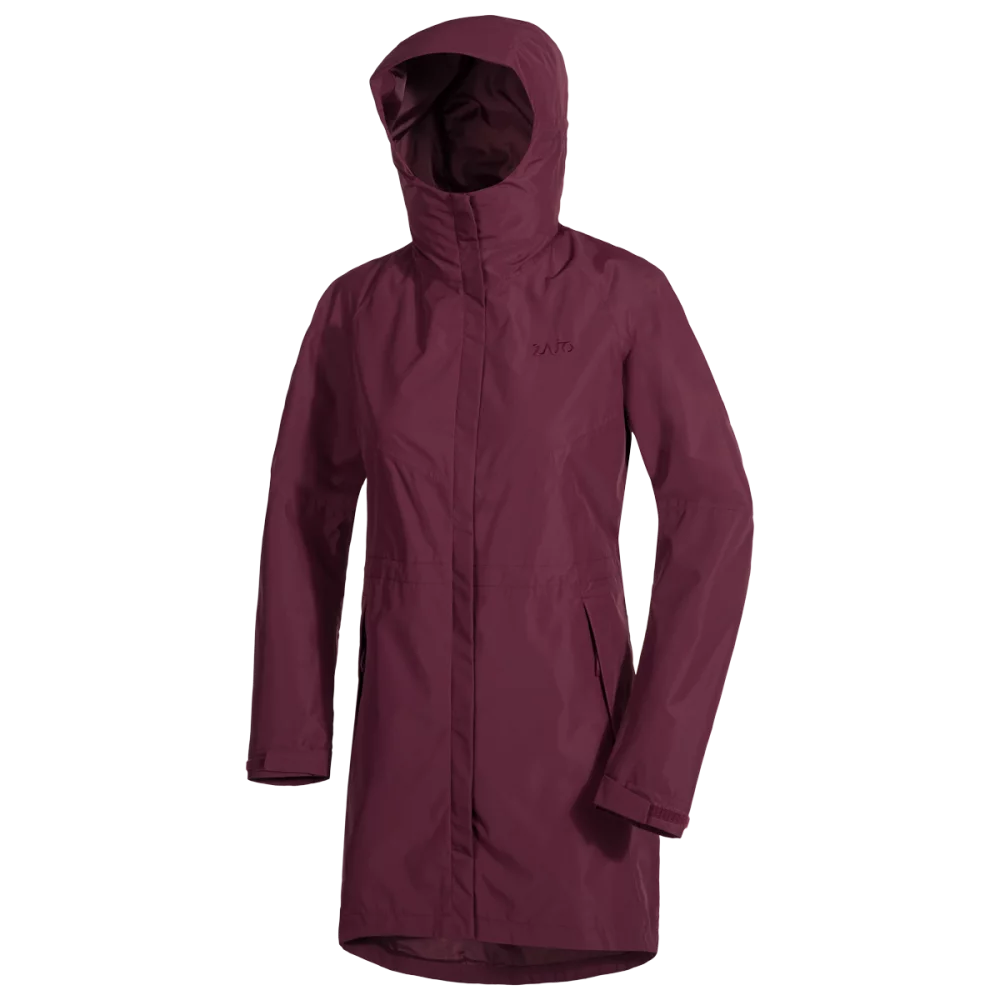 Nevada W Coat — Burgundy