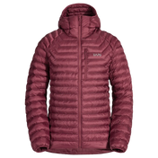 Nubaro Men's Insulated Hooded Jacket — Earth Red