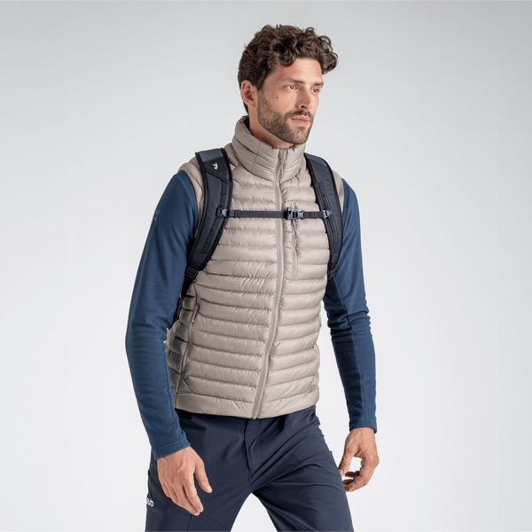 Nubaro Men's Insulated Vest — Navy