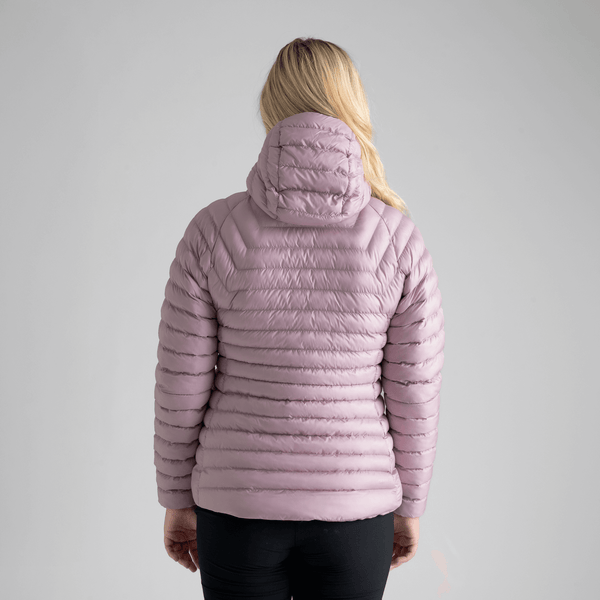 Nubaro Women's Insulated Hooded Jacket — Earth Red