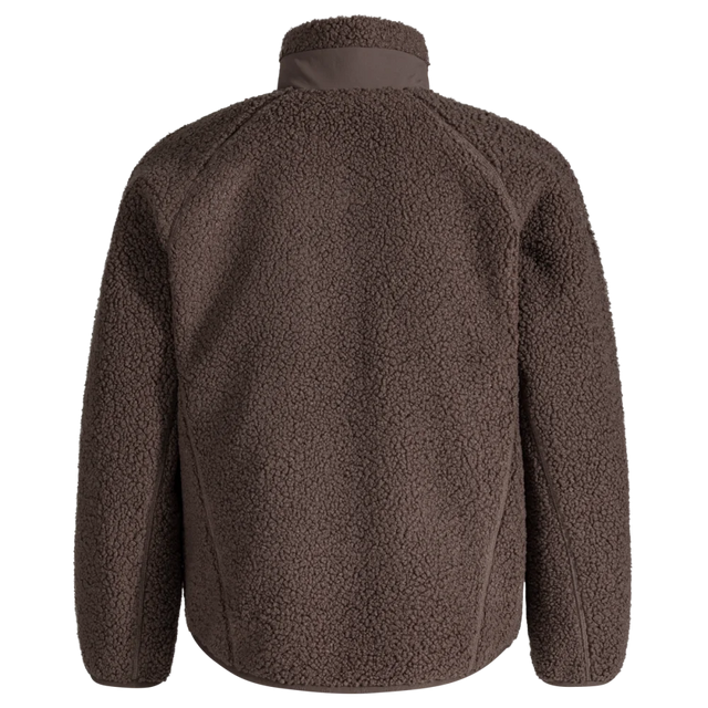 Palpo Kid's Pile Fleece Jacket — Cocoa Brown