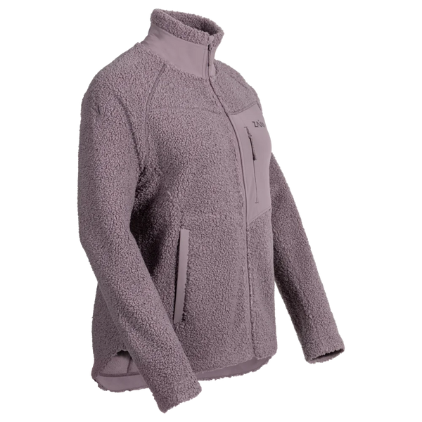 Palpo Women's Pile Fleece Jacket — Iced Mauve