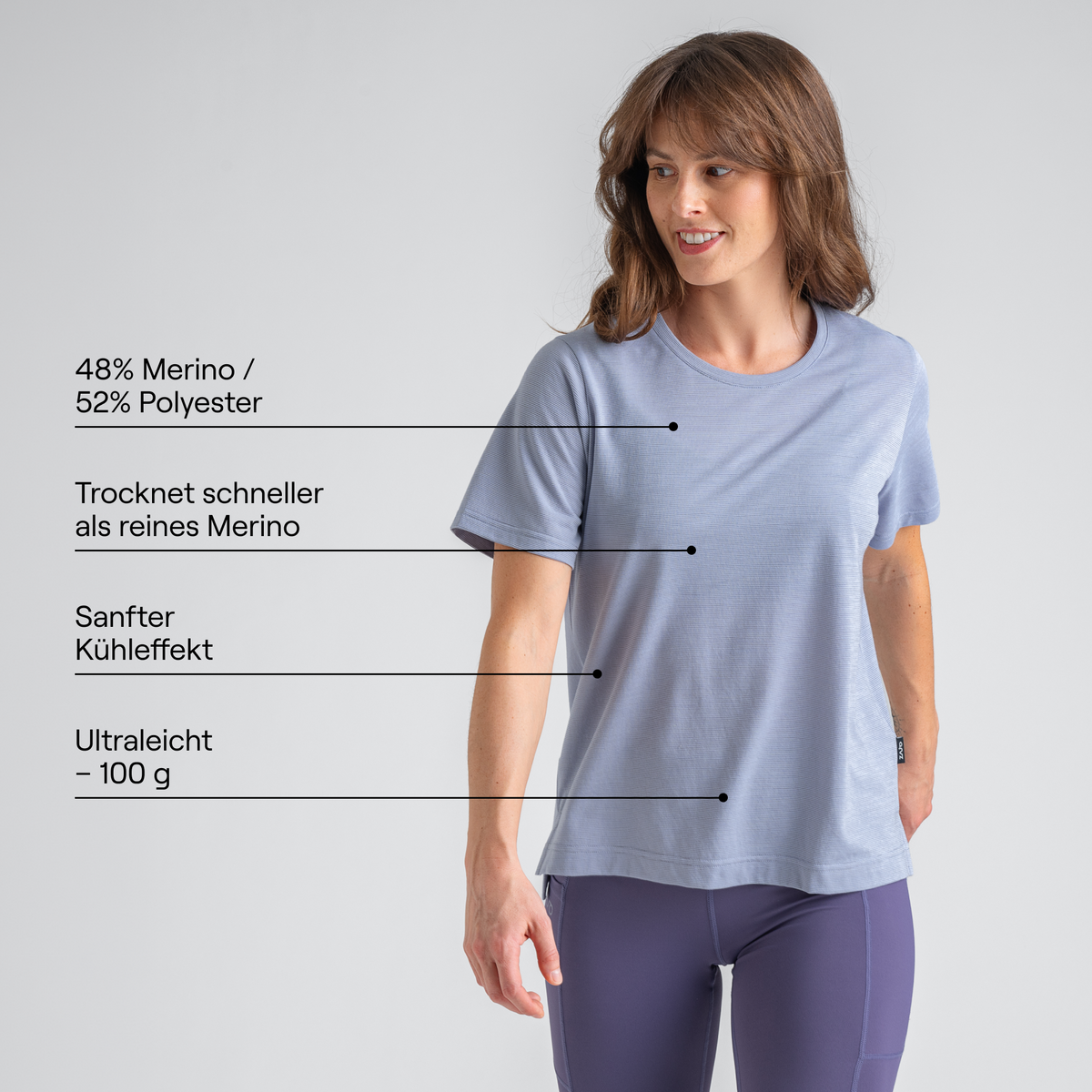 Plumo Women's Merino Light T-shirt