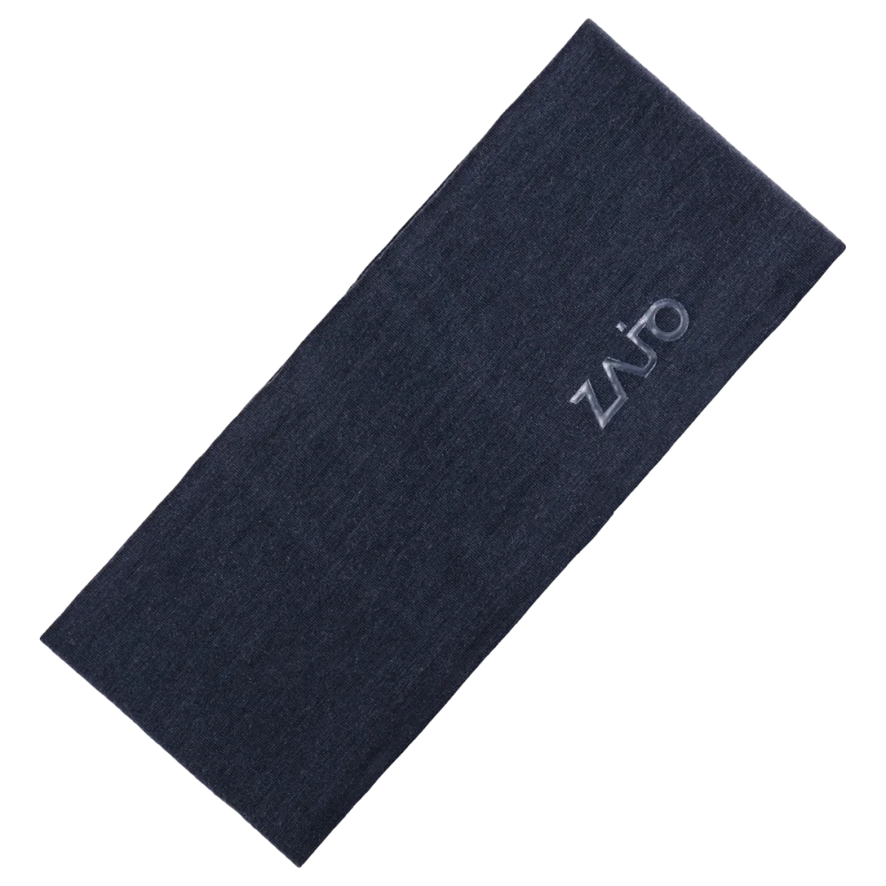 Senti Merino Headband — Dark Navy