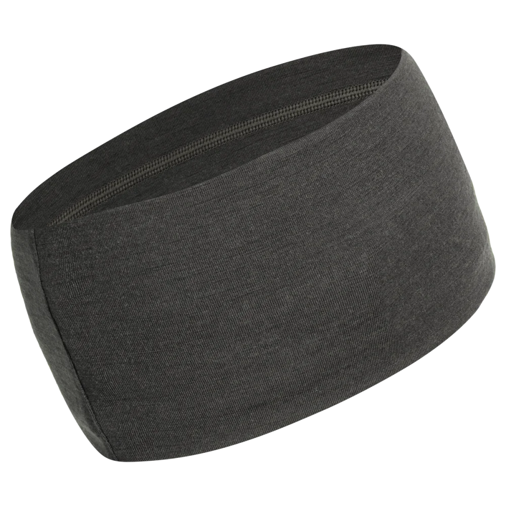 Senti Merino Headband — Black Olive