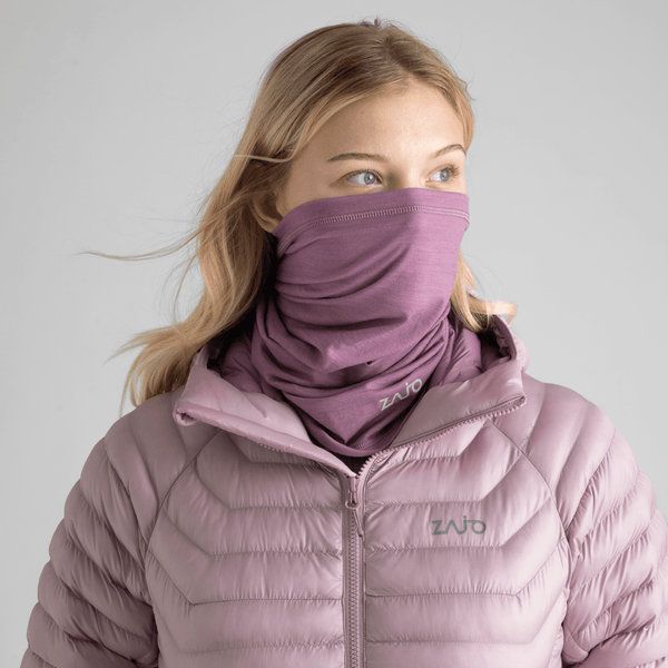Senti Merino Neckwarmer — Purple
