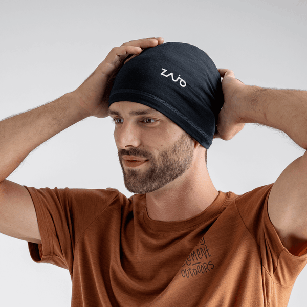 Senti Merino Neckwarmer — Dark Navy
