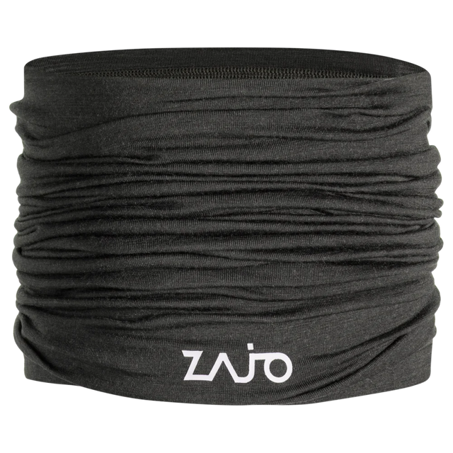 Senti Merino Multifunctional Scarf — Black Olive