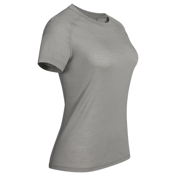 Senti Women's Merino T-shirt — Dove Grey