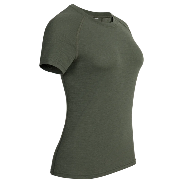 Senti Women's Merino T-shirt — Thyme Green