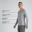 Senti Men's Merino Longsleeve — Black