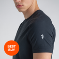 Senti Men's Merino T-shirt — Black