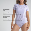 Senti Women's Merino T-shirt — Black
