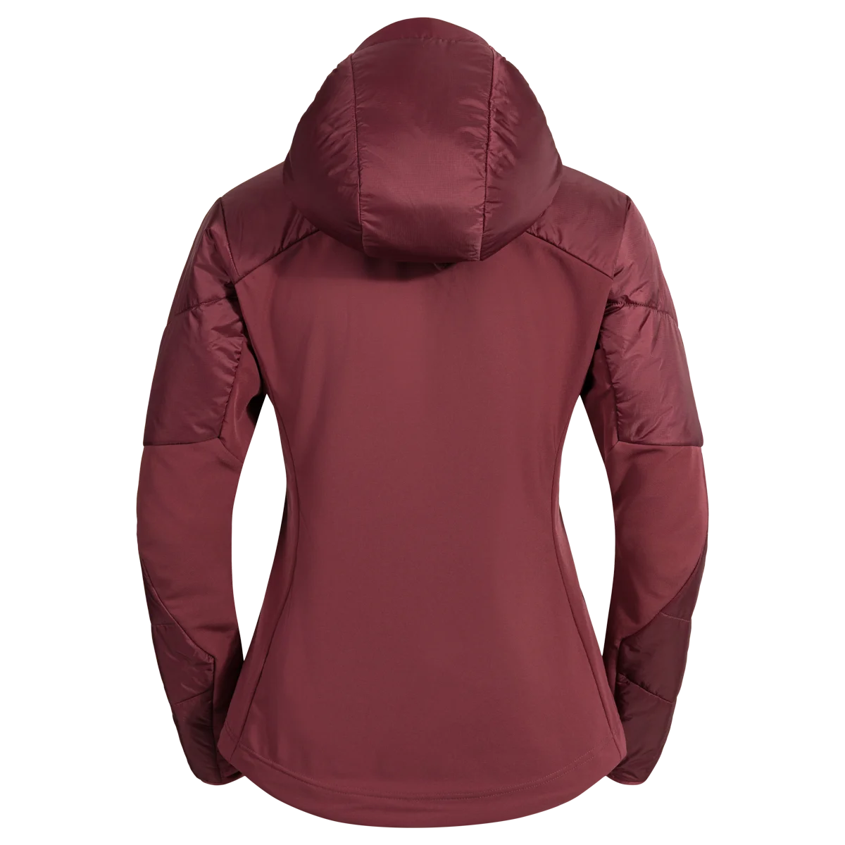 Spiro Women's Insulated Hybrid Jacket — Burned Red